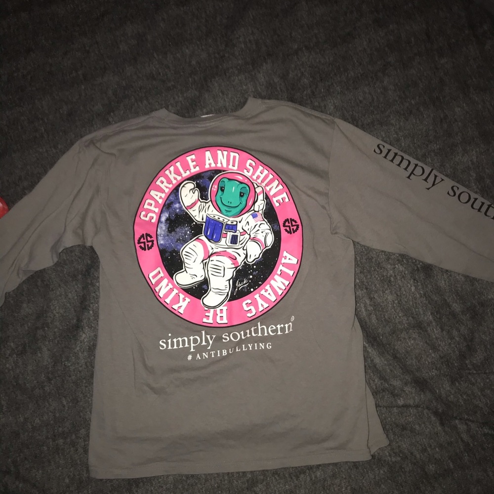 Simply Southern long sleeve Youth Medium shirt